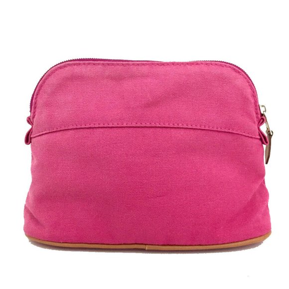 HERMES Bolide Canvas Pochette Cosmetics Pouch - Picture 4 of 8